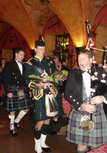 piping in the haggis
